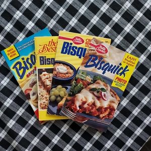 Bisquick Cookbooks Betty Crocker VINTAGE - Lot of 3 plus bonus